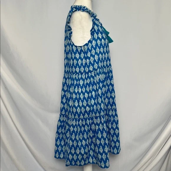 NWOT / J.crew factory Ruffle-sleeve tiered beach dress - Picture 5 of 8